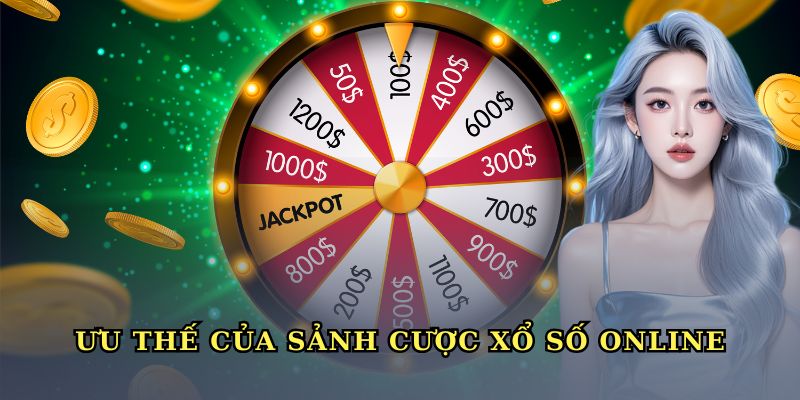 Ưu thế của sảnh cược xổ số online 78WIN