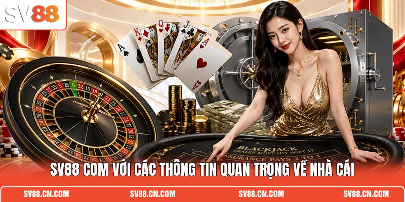 SV88 com với các thông tin quan trọng về nhà cái